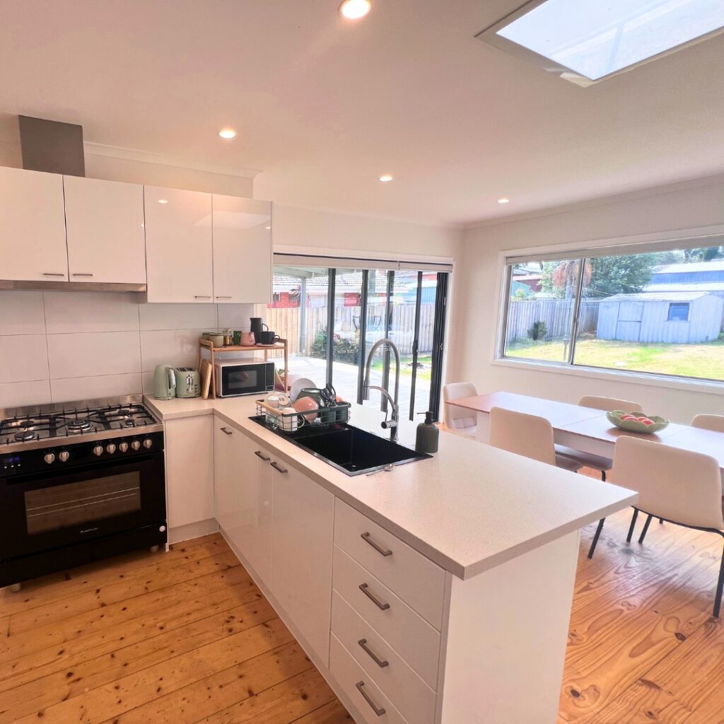 Kitchen in a YAY Today supported accommodation home in Melbourne