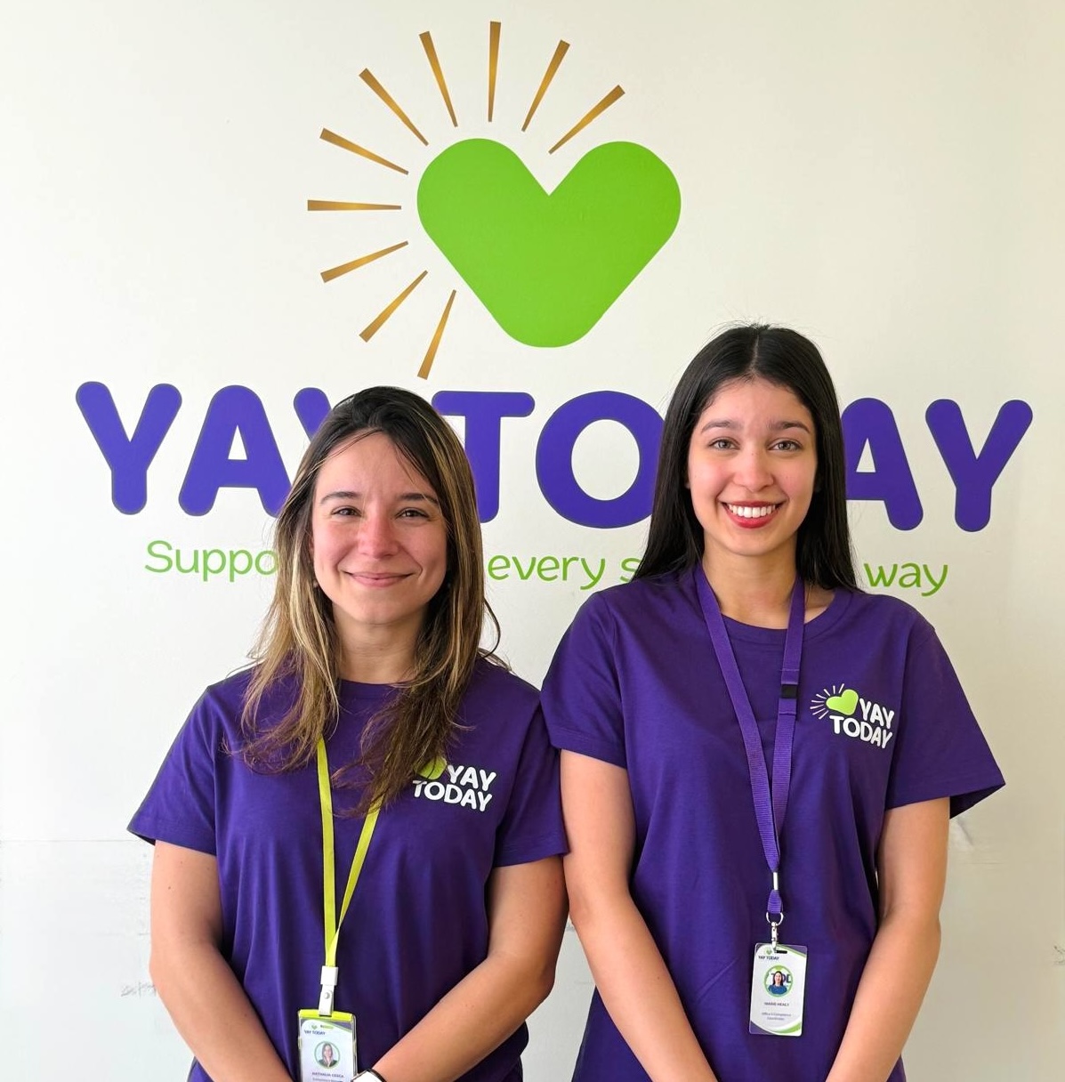 The YAY Today team outside the Ormond office